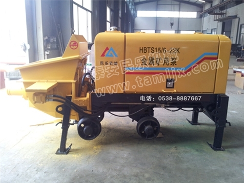 礦用濕噴臺(tái)車(chē)，礦用混凝土泵，礦用攪拌機(jī)發(fā)貨